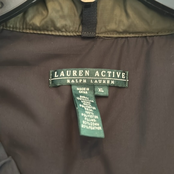 Women’s olive green, Ralph Lauren vest size XL - Picture 3 of 4